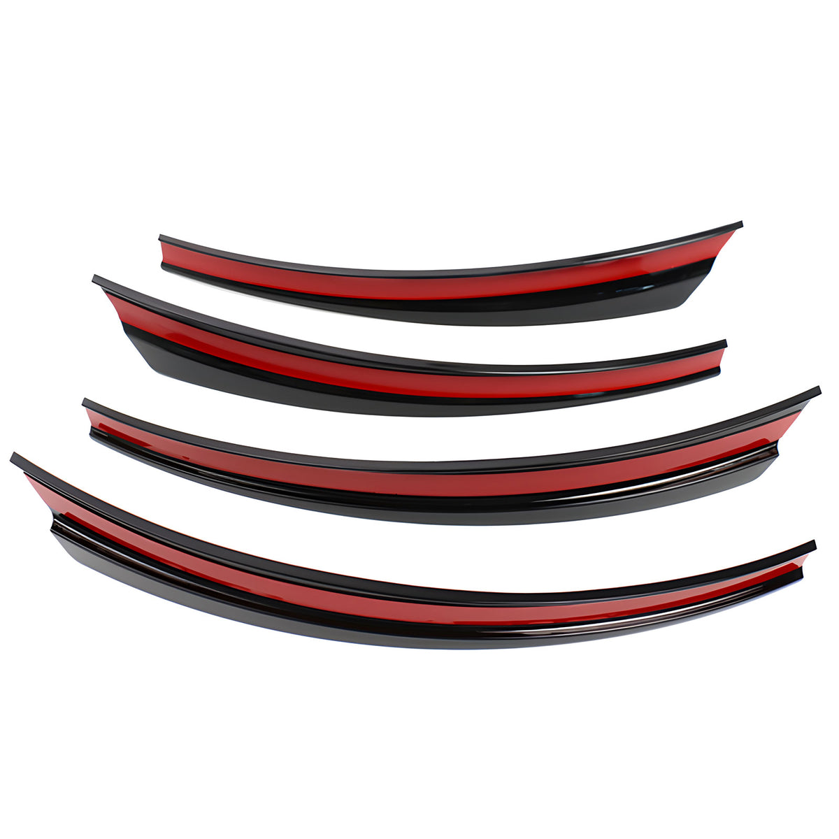 2020-2023 Tesla Model Y Gloss Black Fender Mud Guards Splash Flaps ABS