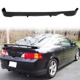 2002-2004 Acura RSX Unpainted Black Rear Bumper Lip Spoiler PU
