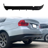 2005-2012 BMW E90 3-Series 4Dr Sedan Rear Bumper Lip Spoiler PU