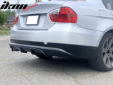 2005-2012 BMW E90 3-Series 4Dr Sedan Rear Bumper Lip Spoiler PU