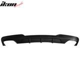 2011-2015 BMW F10 5-Series Rear Diffuser MT Style Unpainted Black PU