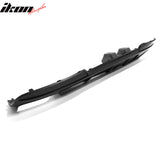 2011-2015 BMW F10 5-Series Rear Diffuser MT Style Unpainted Black PU