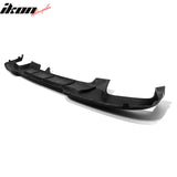 2011-2015 BMW F10 5-Series Rear Diffuser MT Style Unpainted Black PU
