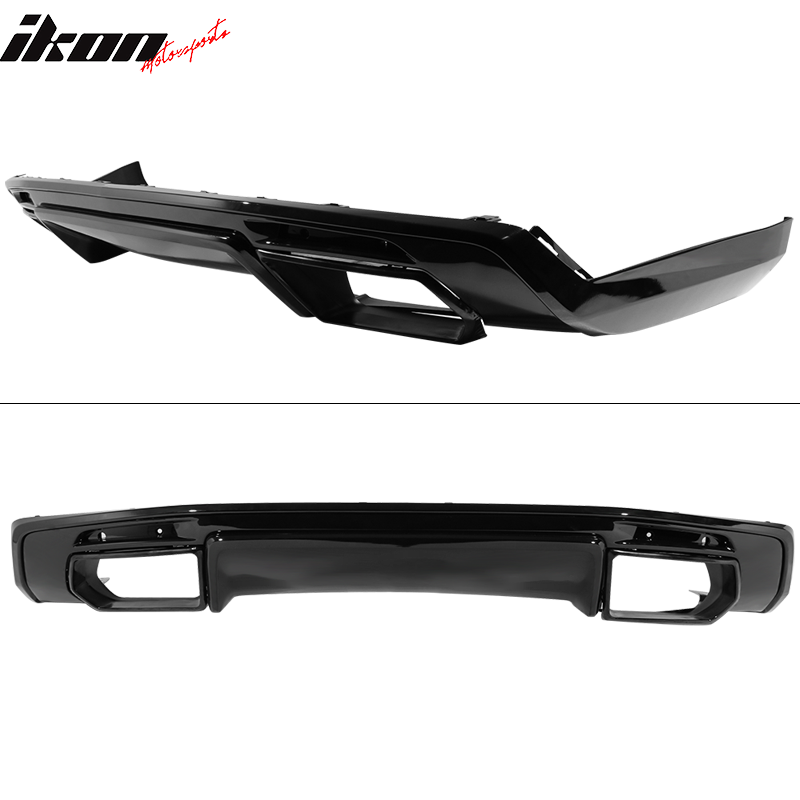 2016-2018 Chevrolet Camaro ZL1 Style Front Bumper & OE Rear Diffuser