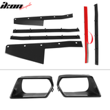 2016-2024 Chevy Camaro Unpainted PP Rear Bumper Lip Diffuser