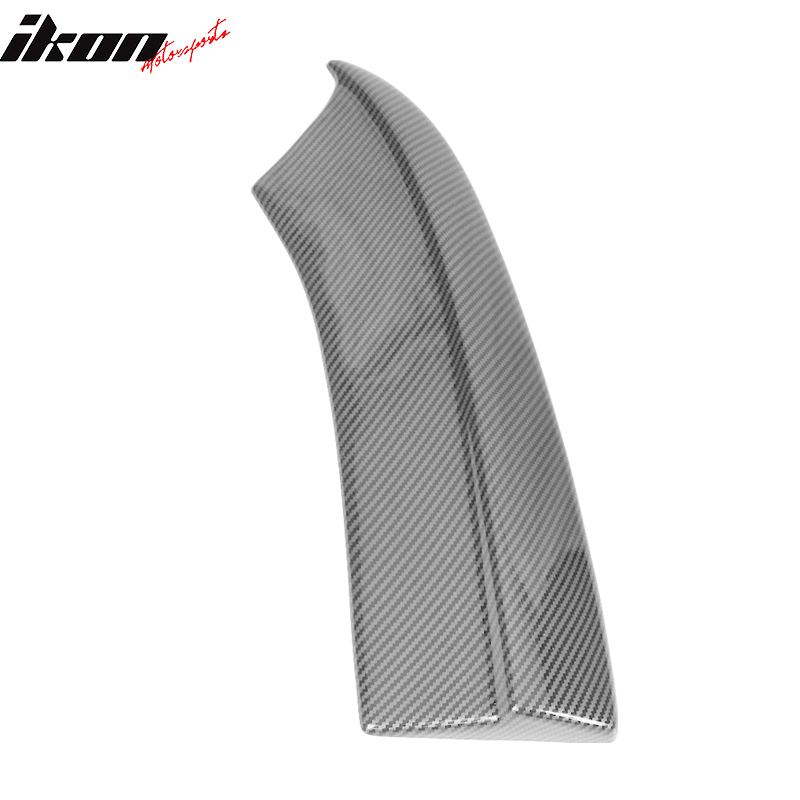 2015-2023 Dodge Charger CF Print Rear Bumper Lip Side Apron Spat 2PC