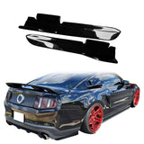 2010-2014 Ford Mustang LS Style Rear Bumper Lip Apron PP 2PC