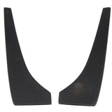 2010-2012 Ford Mustang V6 Unpainted Black Rear Bumper Lip Aprons PU
