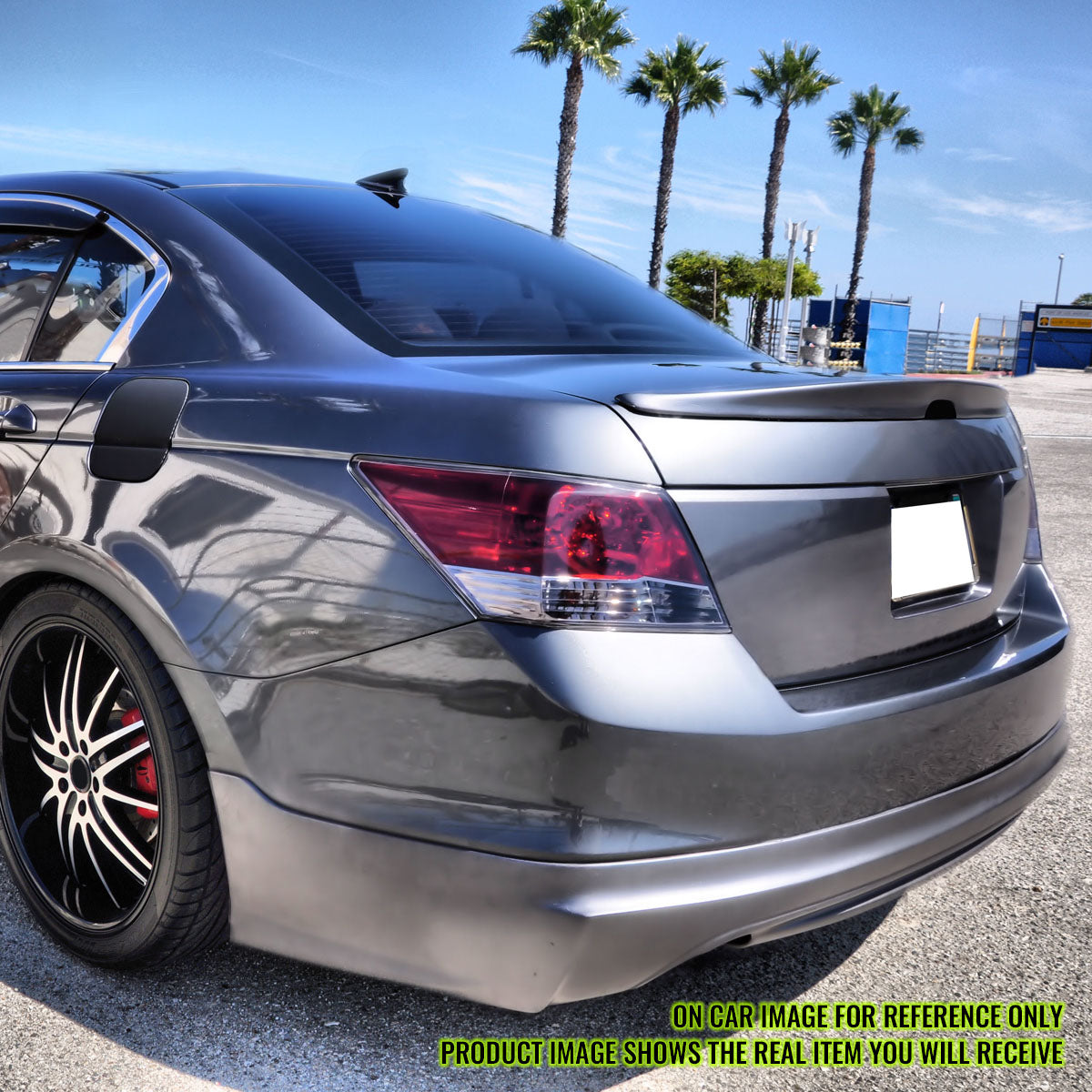 2008-2010 Honda Accord 4Dr V-Style Rear Bumper Lip PU