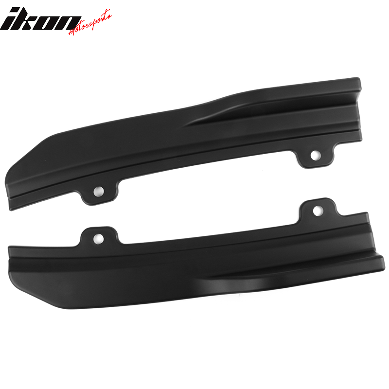 2018-2022 Honda Accord OE Style Unpainted Rear Bumper Splitters PP