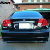 Fits 01-03 Honda Civic TR Front + Rear Bumper Lip - PP
