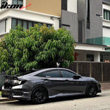 2016-2021 Honda Civic Sedan HF-P Style Rear Bumper Lip Splitter PP