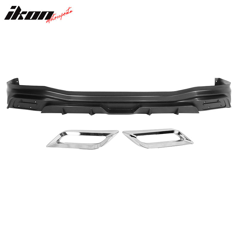 2022-2024 Honda Civic 11th Sedan Unpainted Rear Bumper Lip Diffuser PP