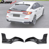 2022-2024 Honda Civic Mugen Style Rear Bumper Lip Aprons