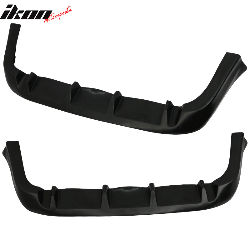 1997-2001 Honda Prelude BB6 Custom MU 4 Fin Rear Bumper Lip Diffuser