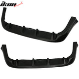 1997-2001 Honda Prelude BB6 Custom MU 4 Fin Rear Bumper Lip Diffuser