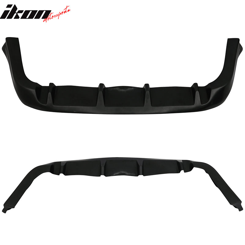 1997-2001 Honda Prelude BB6 Custom MU 4 Fin Rear Bumper Lip Diffuser
