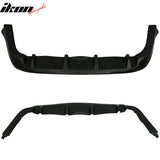 1997-2001 Honda Prelude BB6 Custom MU 4 Fin Rear Bumper Lip Diffuser