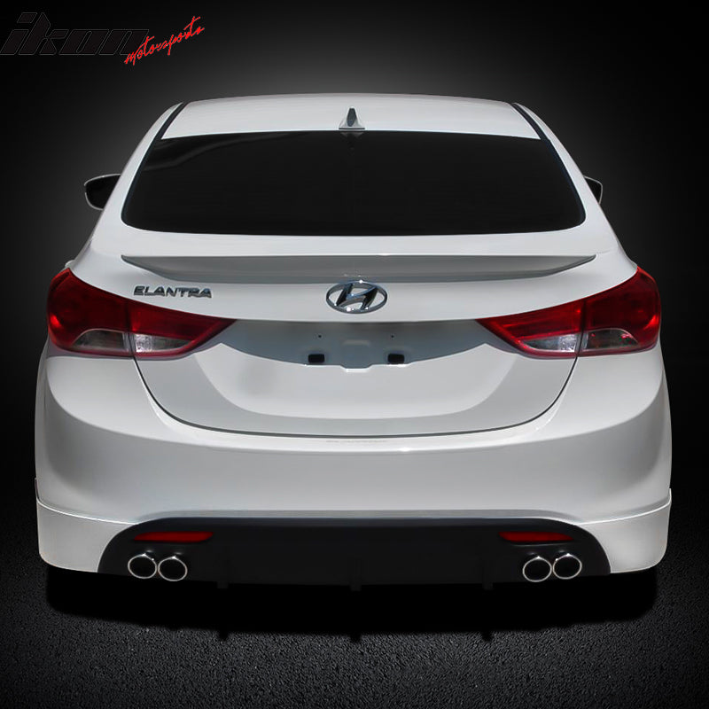 2010-2014 Hyundai Elantra Avante MD Rear Bumper Lip Diffuser PP