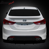2010-2014 Hyundai Elantra Avante MD Rear Bumper Lip Diffuser PP