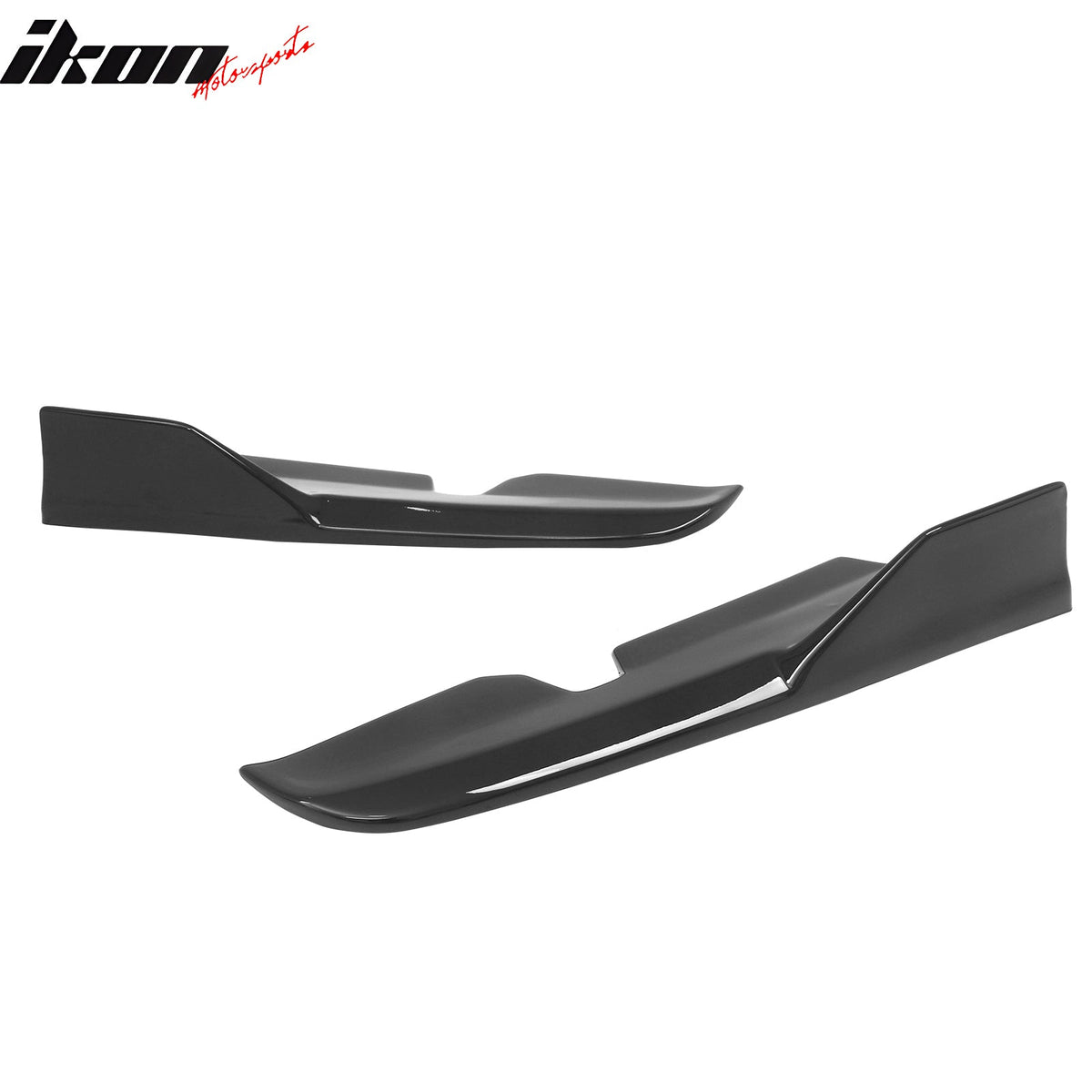 2024-2026 Hyundai Elantra N & N Line IKON Style Rear Bumper Lip Aprons Gloss Black ABS