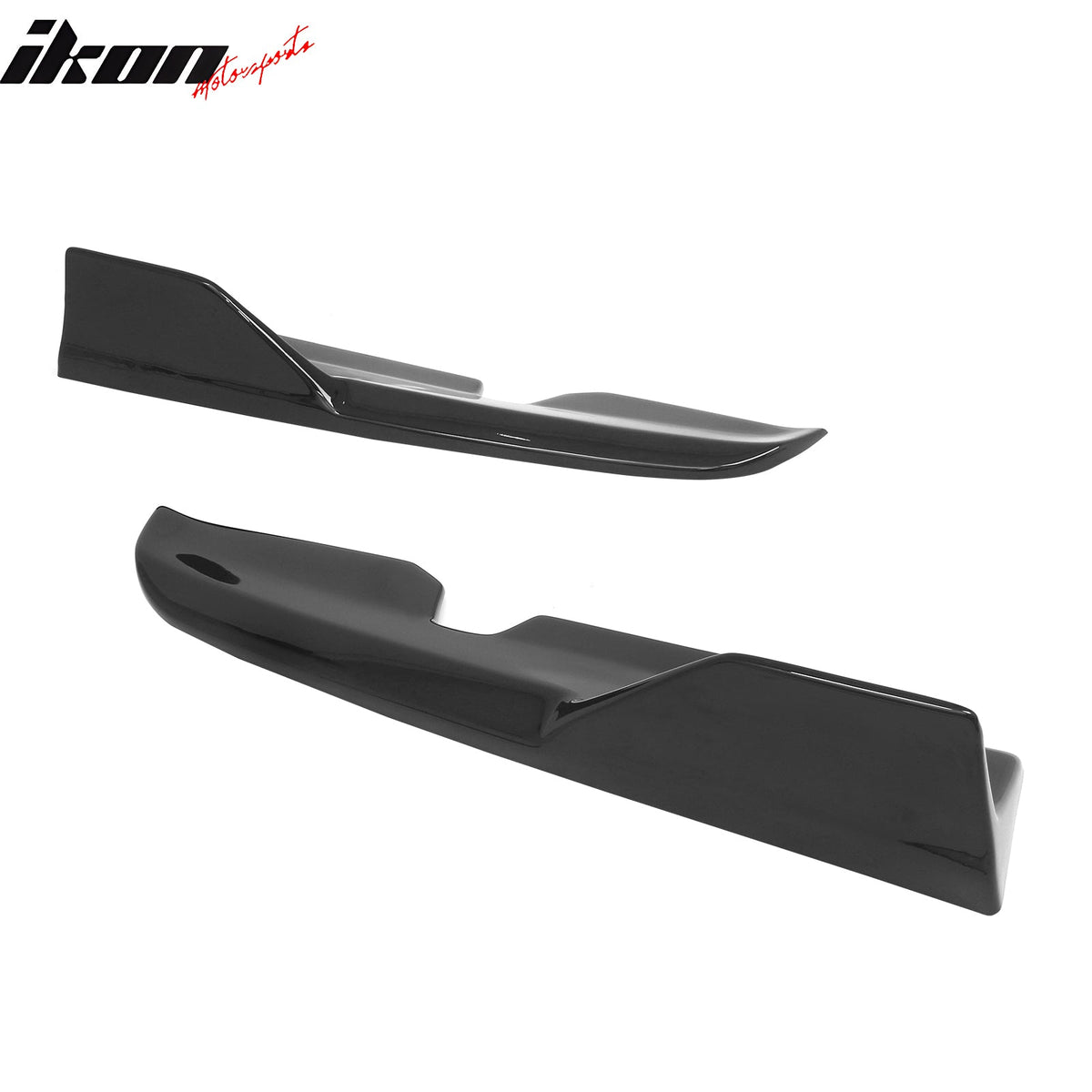 2024-2026 Hyundai Elantra N & N Line IKON Style Rear Bumper Lip Aprons Gloss Black ABS