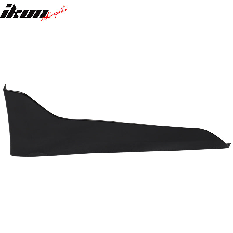 2014-2023 Infiniti Q50 Rear Apron Bumper Lip Mud Flaps Trim ABS