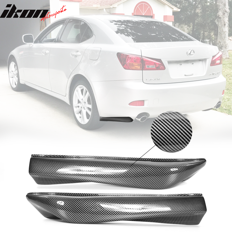 2006-2013 Lexus IS250 IS350 Base Sedan IKON Style Rear Bumper Lip PP