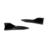 2014-2020 Lexus IS Sedan Artisan Style Rear Aprons Gloss Black PP 2PCS
