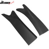 2014-2017 Mazda 6 Black Rear Bumper Lip Diffuser Splitter ABS Plastic