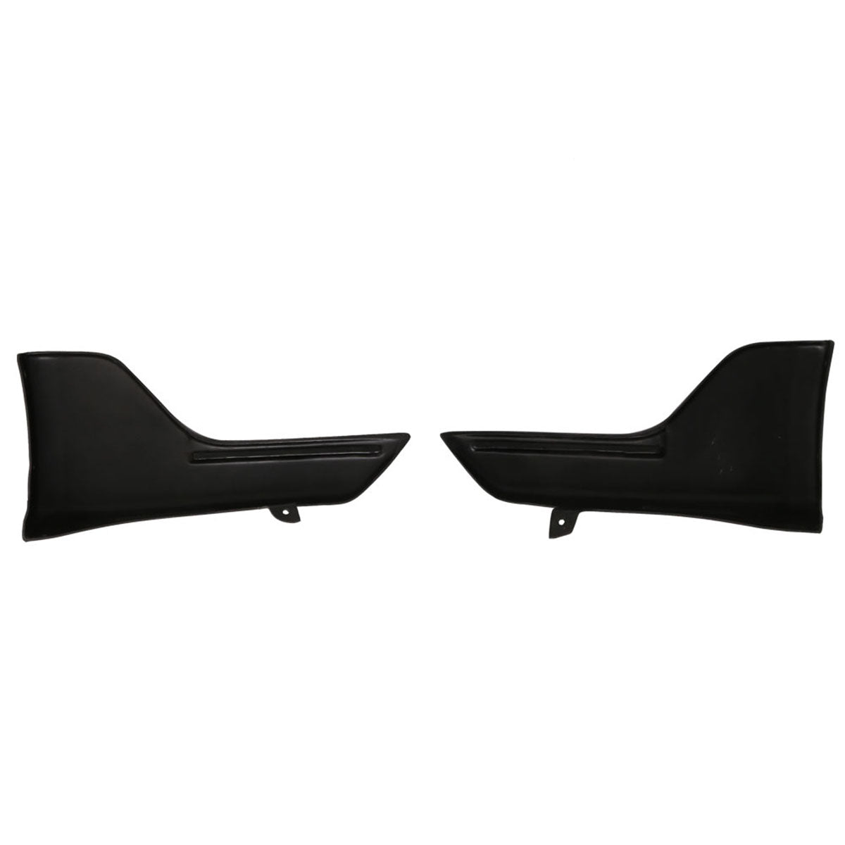 Rear Bumper Lip Aprons for Mitsubishi Lancer 2008-2015 Unpainted PU 2PC