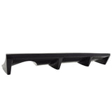 Rear Bumper Lip for Nissan Fairlady Z Z33 350Z 2003-2008 Black J Style PU