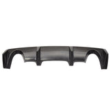 Rear Bumper Lip for Nissan Fairlady Z Z33 350Z 2003-2008 Black J Style PU
