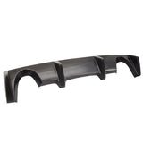 Rear Bumper Lip for Nissan Fairlady Z Z33 350Z 2003-2008 Black J Style PU