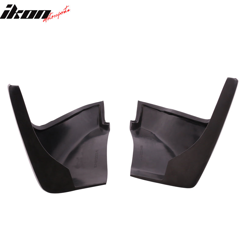 2009-2019 Nissan 370Z Rear Bumper Lip Splitter Side Aprons PU 2PC