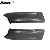 2019-2022 Nissan Maxima Rear Bumper Lip Aprons Unpainted Black PU