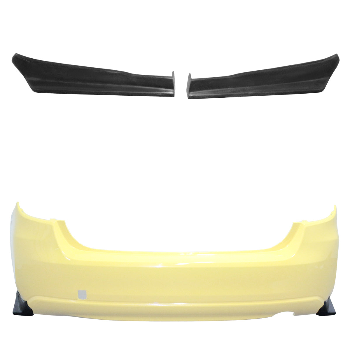 Rear Bumper Aprons Lips for Subaru Impreza Sedan 2017-2023 S Style PU 2PCS