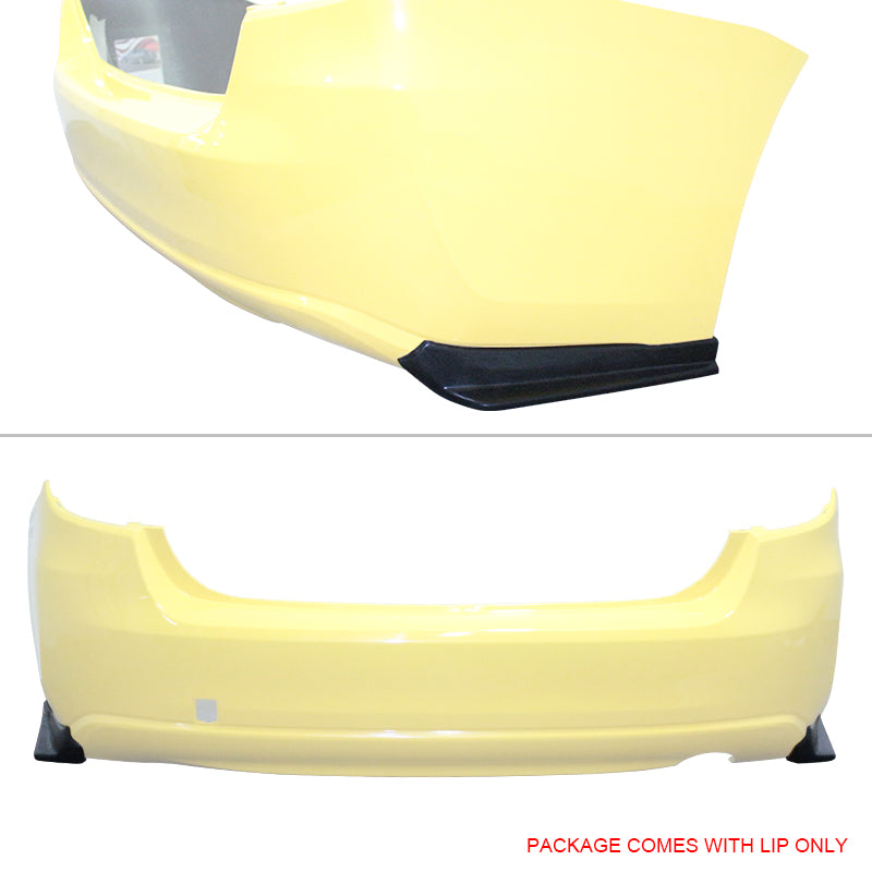 Rear Bumper Aprons Lips for Subaru Impreza Sedan 2017-2023 S Style PU 2PCS