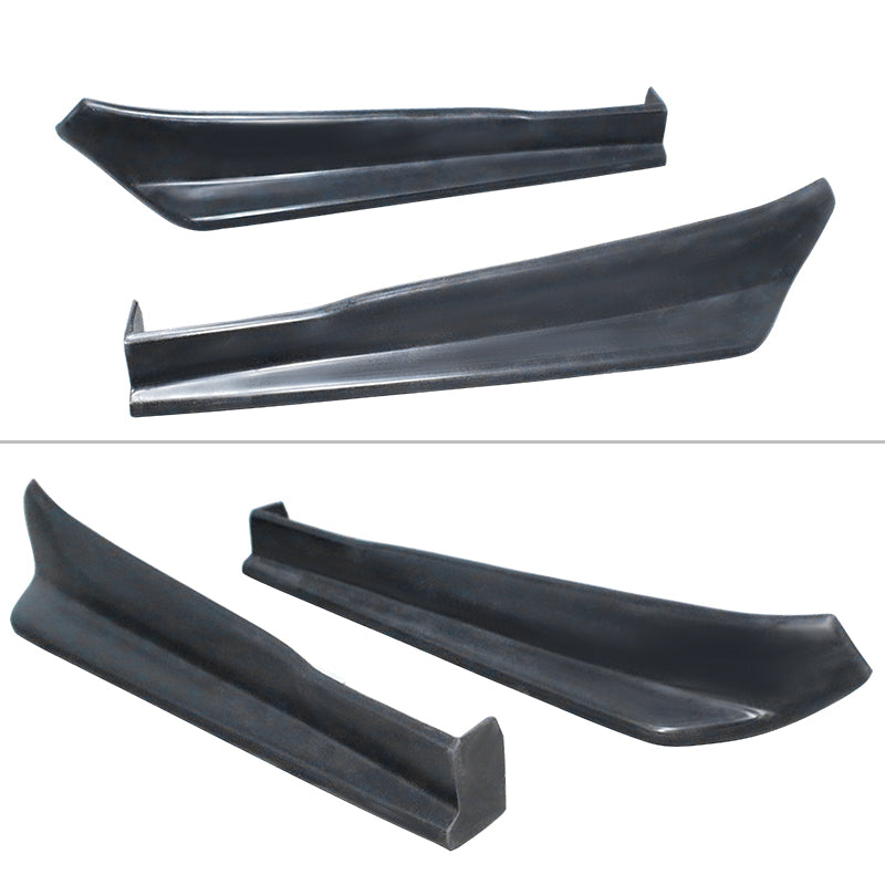 Rear Bumper Aprons Lips for Subaru Impreza Sedan 2017-2023 S Style PU 2PCS