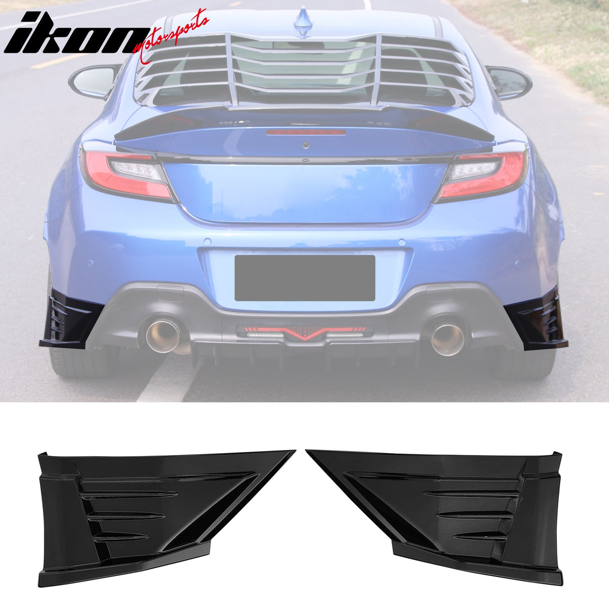 2022-2025 Subaru BRZ Toyota GR86 JDM Rear Aprons PP