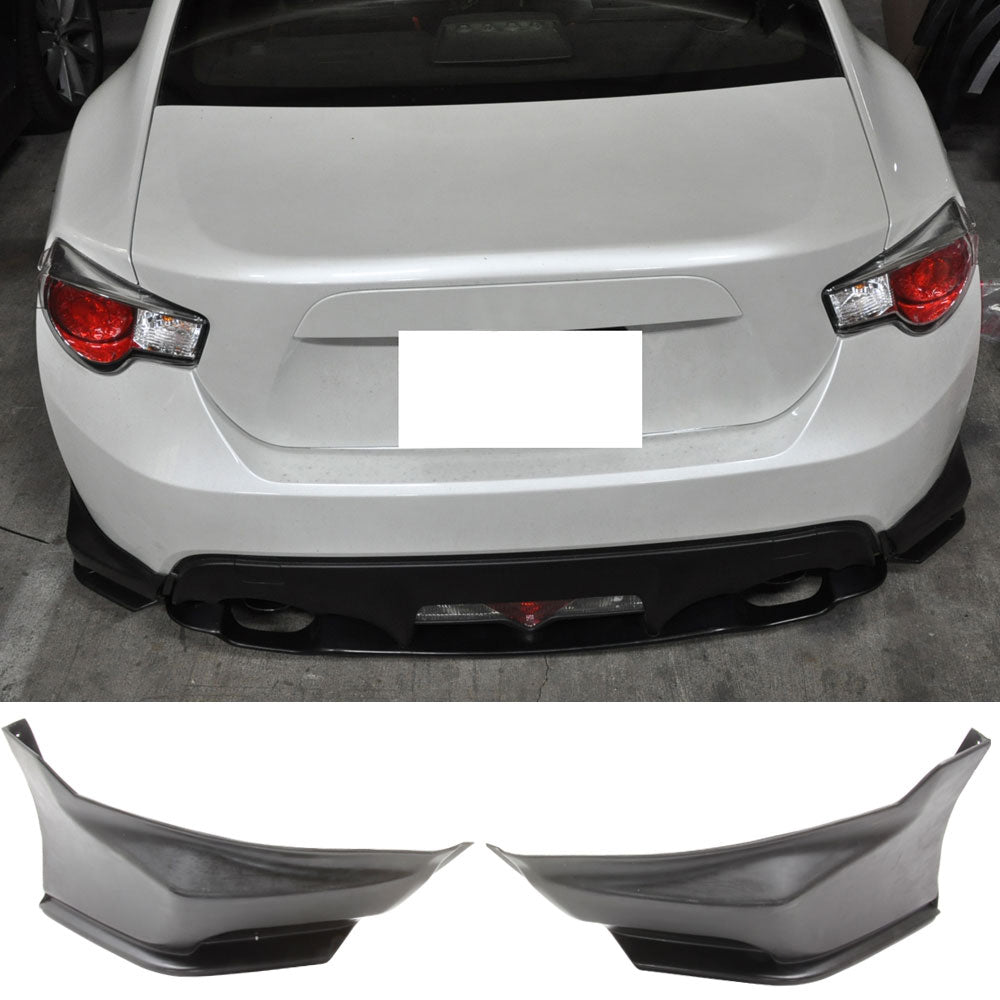 2013-2020 Scion FRS Subaru BRZ Toyota 86 Rear Aprons Valences Kit PU