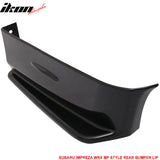 2015-2021 Subaru WRX STI MP Style Rear Bumper Lip Apron Spats ABS 2PC