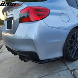 Rear Bumper Lip Lower Side Spat Valance for Universal 6.5" x 16" Unpainted
