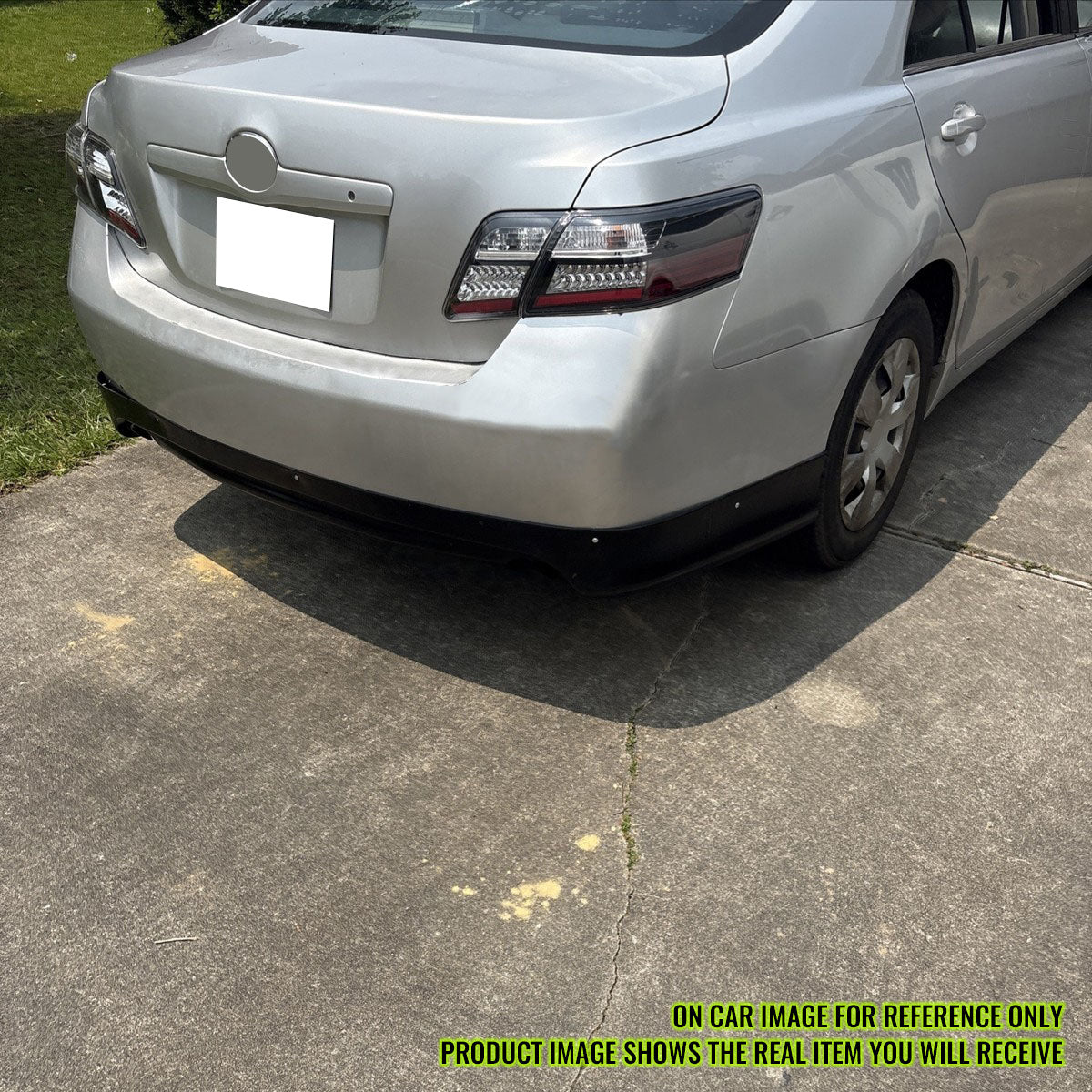 Rear Bumper Lip Lower Spoiler for Toyota Camry 2007-2011 SE Style Black PU