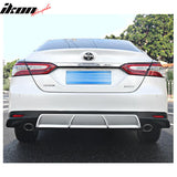 2018-2024 Toyota Camry XLE LE V2 Style Rear Bumper Lip Diffuser PP
