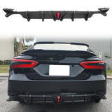 2018-2024 Toyota Camry LE XLE Matte Black Rear Bumper Diffuser Lip PP