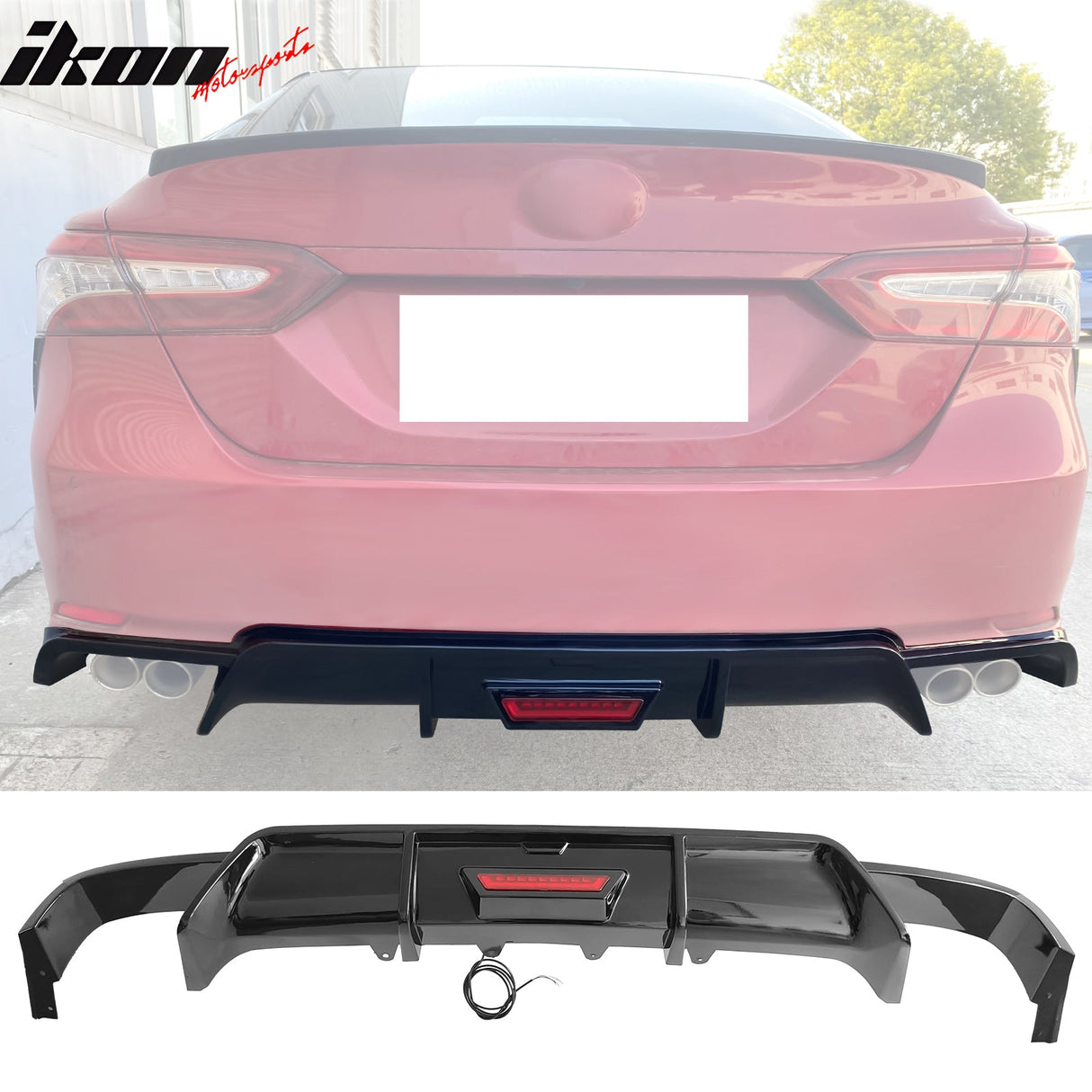 2018-2024 Toyota Camry SE XSE Rear Diffuser Lip PP