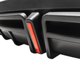 2024-2025 Tesla Model 3 Highland Matte Black Rear Diffuser W/LED PP