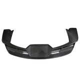2021-2025 Tesla Model S Gloss Black Revozport Rear Lip Carbon Fiber