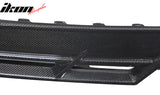 2021-2025 Tesla Model S Gloss Black Revozport Rear Lip Carbon Fiber